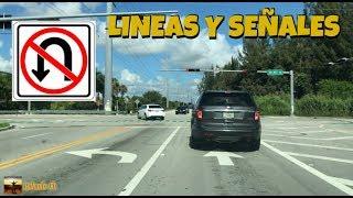 APRENDER A CONDUCIR UN CARRO CON LINEAS Y SEÑALES DE TRANSITO