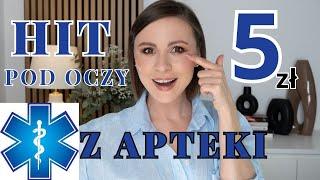 HIT pod oczy z APTEKI za 5 zł Zamiennik podkładu LANCOME za 40 zł?? Test całodniowy