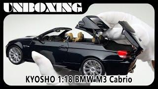 BMW M3 Cabrio / 1:18 KYOSHO / AMR UNBOXING