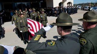 Funeral for Placer County Sheriff's Detective Michael David Davis Jr.