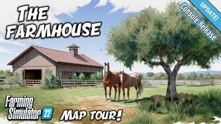 ‘NEW’ (UPDATED) MOD MAP “THE FARMHOUSE” TOUR! ON Farming Simulator 22 (Review) PS5.