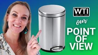 Our Point of View on simplehuman Round Bathroom Trash Cans From Amazon