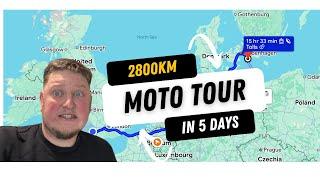 KTM 1290 Adventure England to Sweden and back in 5 days, motorcycle tour