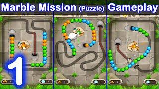 Marble Mission (PUZZLE) Gameplay | Walkthrough (IOS , Android) | MG Games