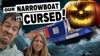 Transforming Our Narrowboat into a Floating Haunted House!