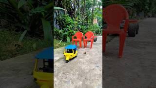 RC Monstar Car Power Test with chair and Cars - MR. DB CRAZE