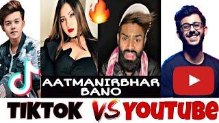 Tiktok Vs YouTube | AATMANIRBHAR Bano | SLRVINES | ZINDA GAMELAR |