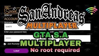 HOW TO SIGN UP GTA SA-MP  Andriod: GTA SAN ANDREAS  ( No root required )