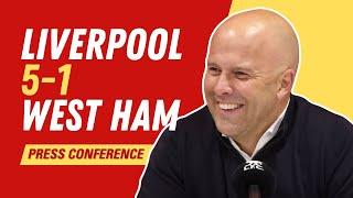 Liverpool 5-1 West Ham | Arne Slot Press Conference (Carabao Cup)