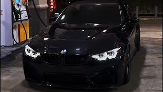 Cutting up in a blacked out 700HP Bmw M3!!!