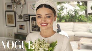 Miranda Kerr’s Fairy-Tale Wedding Dress Fitting | Vogue