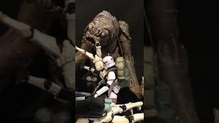 Rancor Star Wars black series stormtrooper turning point of the film hasbro action figure #shorts