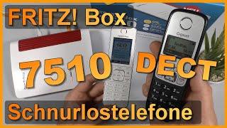 AVM FRITZ! Box 7510: DECT Schnurlos-Telefone einrichten (Gigaset, Fritz!Fon etc.)