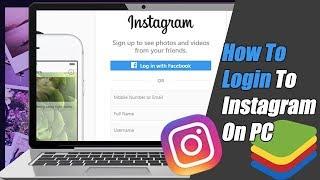 How To Login To Instagram on PC | Instagram Desktop Login