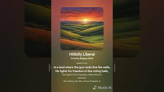 HillBilly Liberal Full Song on Kapp Tech, Full Album on i-tunes and/or other music sellers on 9/1/25