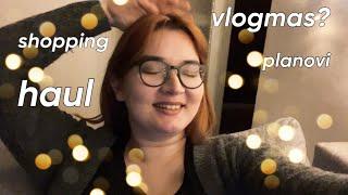 vlog: mišljenje o vlogmasu, tiktok vs instagram & haul emmezeta, dm #haul #vlogmas #healthylife