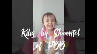 My foreigner baby singing Kilig by Shawntel of PBB | Half pinay kid