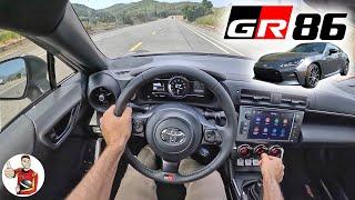 The 2023 Toyota GR86 Manual is Fun Anytime, Anywhere (POV Drive Review)