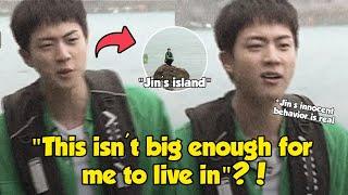 Jin was 'abandoned' in the middle of the sea for making a mistake, look how angry he is?!