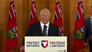 Premier Ford Holds a Press Conference | June 18