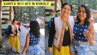 Bumped into Actress Rubina Dilaik's Mom in Manali | Anabhi Vlogs