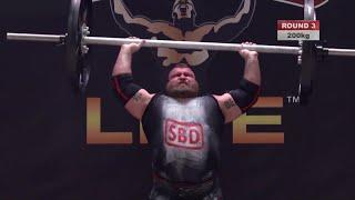 EDDIE HALL AXLE PRESS WORLD RECORD!