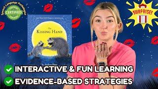 Speech Therapist Reads "The Kissing Hand" | Guilt-Free Screen Time | Books for Kids