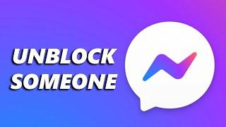 How To Unblock Someone On Facebook Messenger