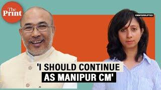 Why N Biren Singh believes he must continue as Manipur CM despite 14-month long violence