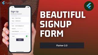 Flutter 2.0 | Beautiful Cupertino Form | FormSection | FormRow Explained