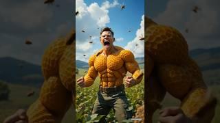 "Soldier vs Bee: The Final Chase!" 🪖| #shorts #fauji #animation