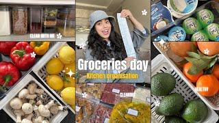 Groceries with Fai kitchen organisationتنظيم التقدية