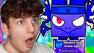 ich hatche den RAINBOW HUGE ANIME AGONY in PET SIMULATOR X!! - Roblox deutsch