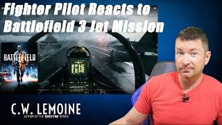 Fighter Pilot REACTS to BATTLEFIELD 3 F/A-18 Mission
