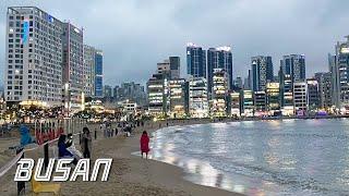 Busan is a great city for walking | Throw it all away | Gwangalli Beach | 4K HDR | 광안리 해수욕장