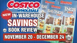 COSTCO NEW IN-WAREHOUSE SAVINGS BOOK REVIEW for DECEMBER 2024! LET'S CHECK IT OUT!️