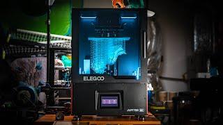 Elegoo Jupiter 6K Resin 3D Printer Review!