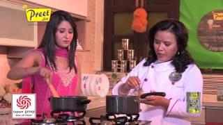 Gatta Ki sabji using Preet Lite Low Cholesterol Fat by Aditi Madan