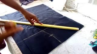 How to cut  a princess dart bustier