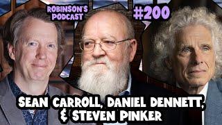 Sean Carroll, Daniel Dennett, & Steven Pinker: AI, Parapsychology, Panpsychism, & Physics Violations