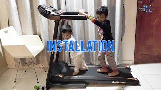 Simple step assemble home treadmill BEDL 510 3.0hp buy at shopee #diy #sports