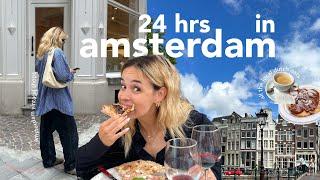 24 hours in amsterdam | all the local eats, vintage shops & activities