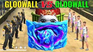 Gloowall VS Gloowall Fight On Factory  New Gloowall Skin  NOOB VS PRO  Free Fire Max  Y GAMING