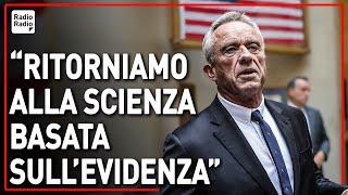 ROBERT KENNEDY JR. ▷ "COSA MI HA CHIESTO TRUMP? VUOLE CHE FACCIA 3 COSE. SARÒ MINISTRO? VEDREMO..."