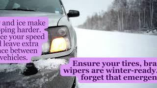 Winter Driving Tips with Purple Cow Insurance Agency