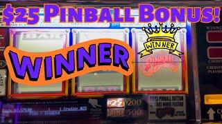 $25 Pinball, Never Played 9 Line Mega Diamond!