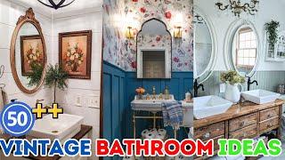 Transform Your Bathroom with Timeless Vintage Design Ideas|Top Trends & Inspiration for Classic Look