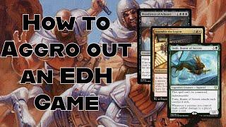 A Guide to Aggro in EDH | How to Build a Aggro Commander Deck #mtg