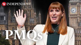 Watch: Angela Rayner faces PMQs as Trump accuses Labour of US election interference