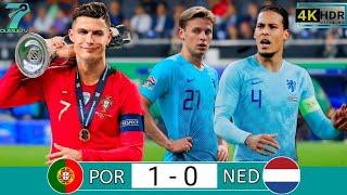 RONALDO WON THE TROPHY AGAINST VAN DIJK IN UEFA NATIONS LEAGUE FINAL 2019